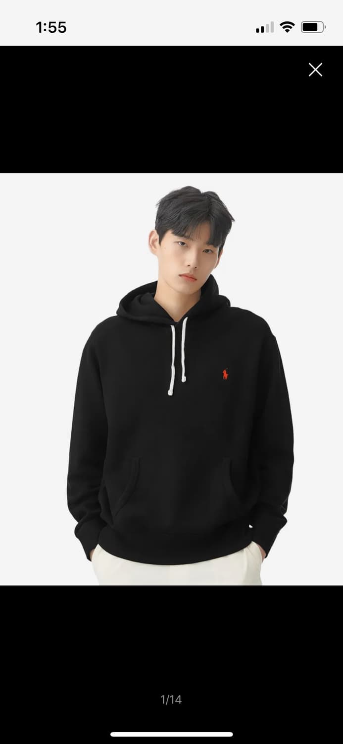 폴로 폴로랄프로렌 검정 후드티 상품이미지9