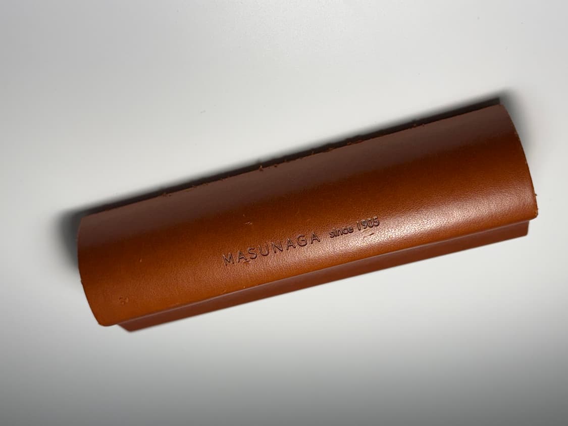 마수나가 재팬 메이드 반무테 티타늄 안경 0025 상품이미지6