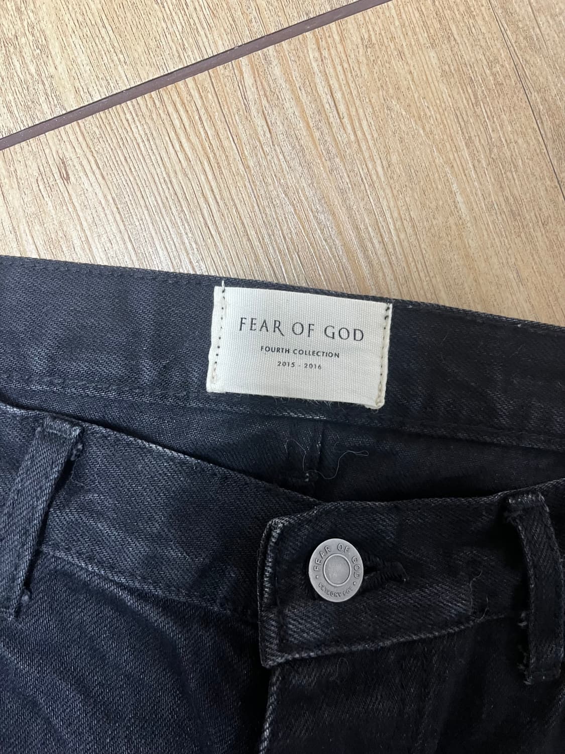 피어오브갓 디스트로이드 지퍼 데님진 상품이미지8