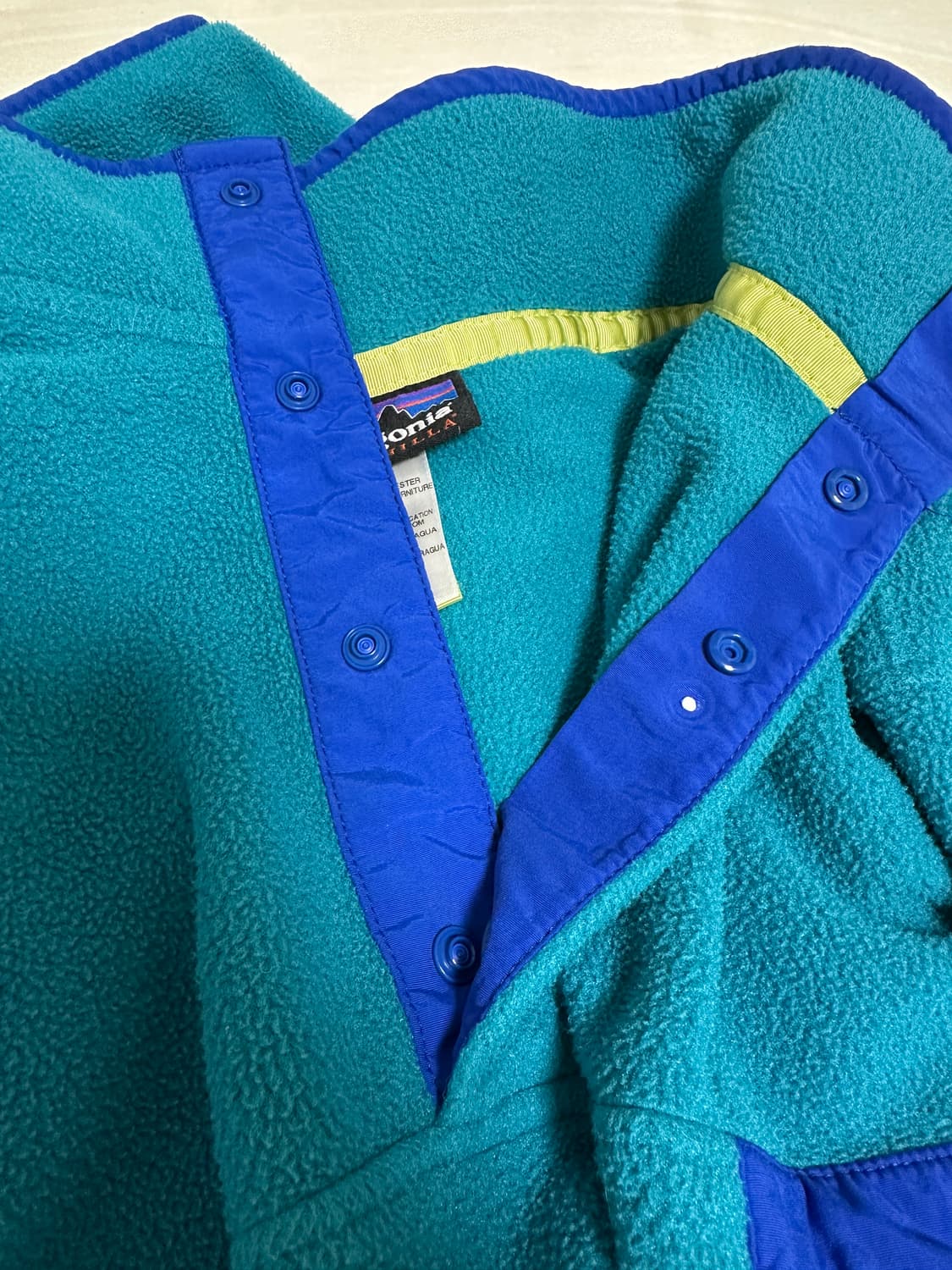 파타고니아 신칠라 빈티지 터콰이즈블루 M 상품이미지9