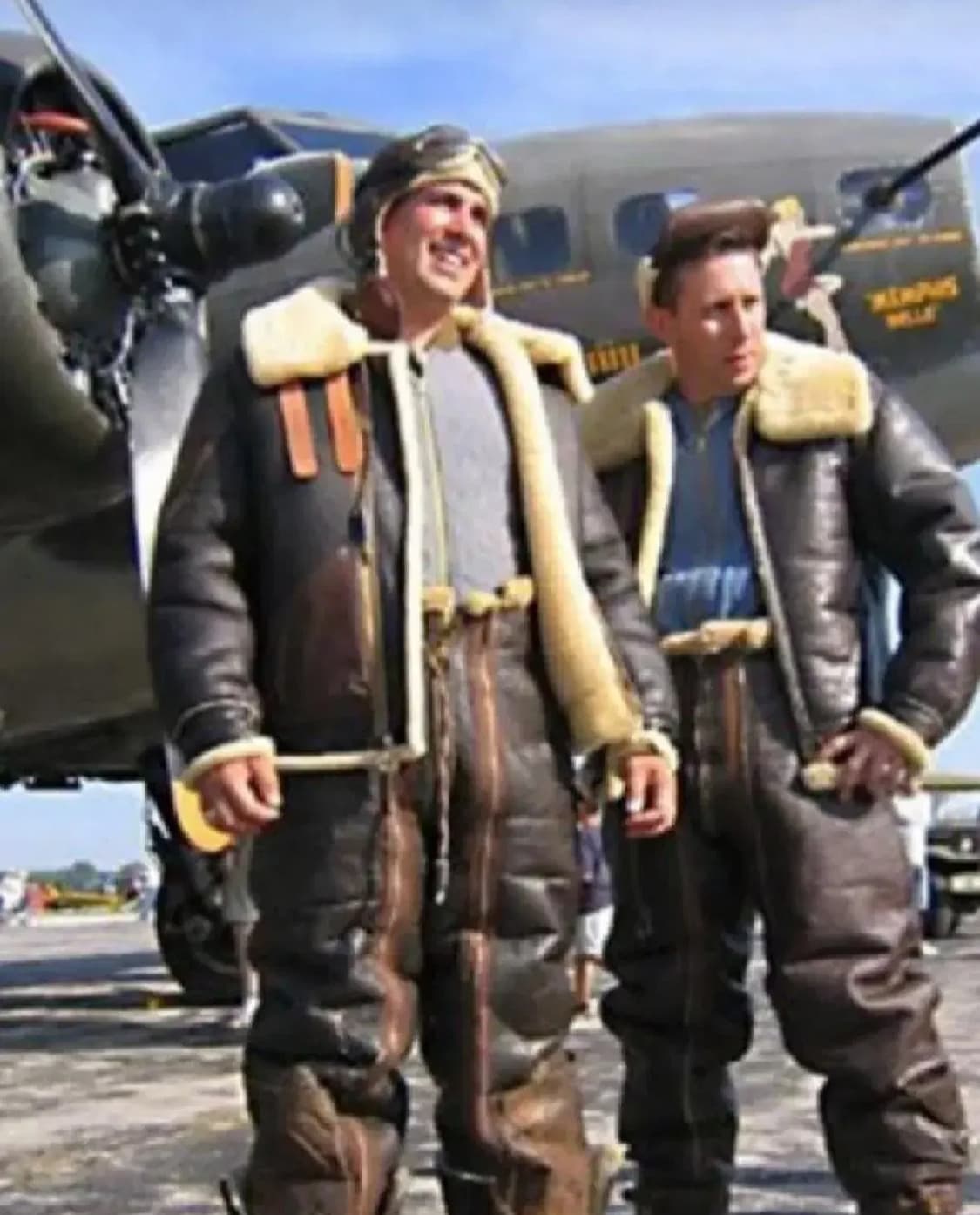 오리지날 WW2 대전형 골든베어 B-3 폭격기 무스탕 상품이미지1