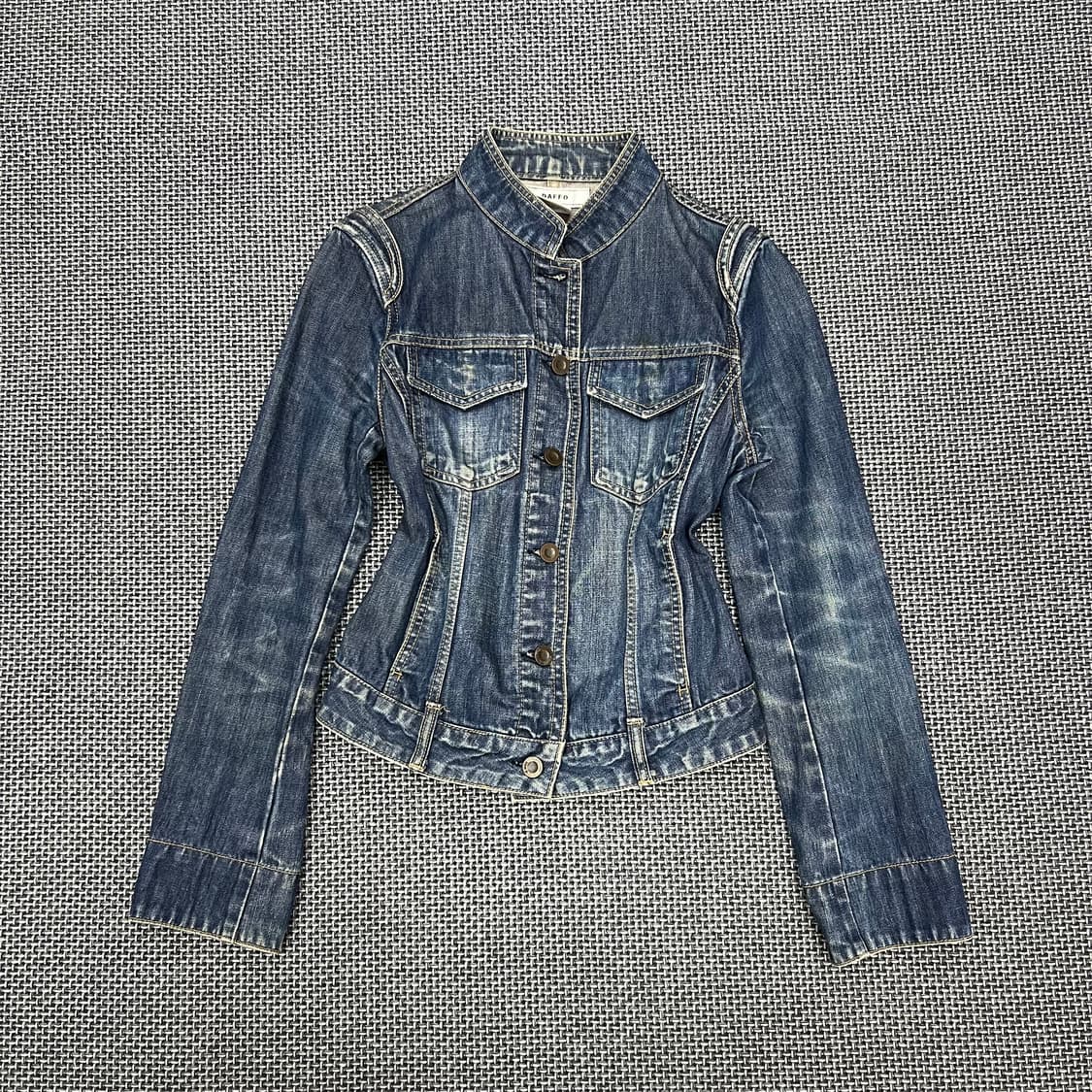 빈티지 워싱 데님자켓 상품이미지1