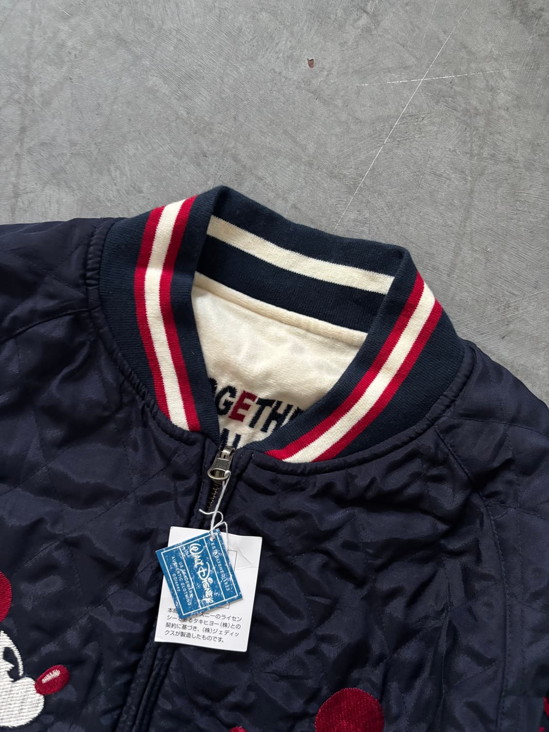 칼 헬무트 x 디즈니 20주년 리버시블 퀼팅 스카잔 점퍼 상품이미지6