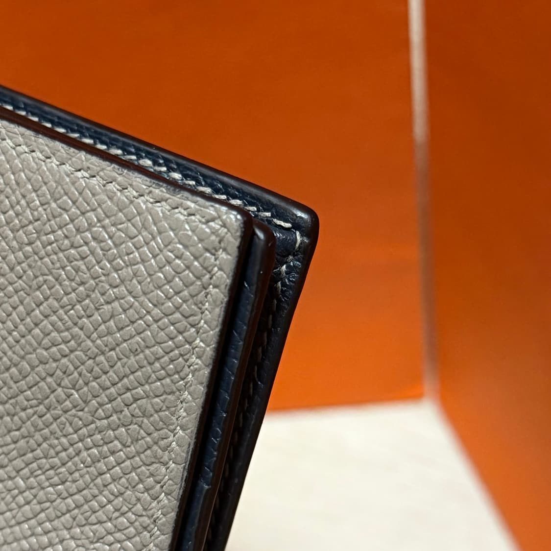 [S급/OS] 에르메스 베안 에토프 은장 장지갑 상품이미지6