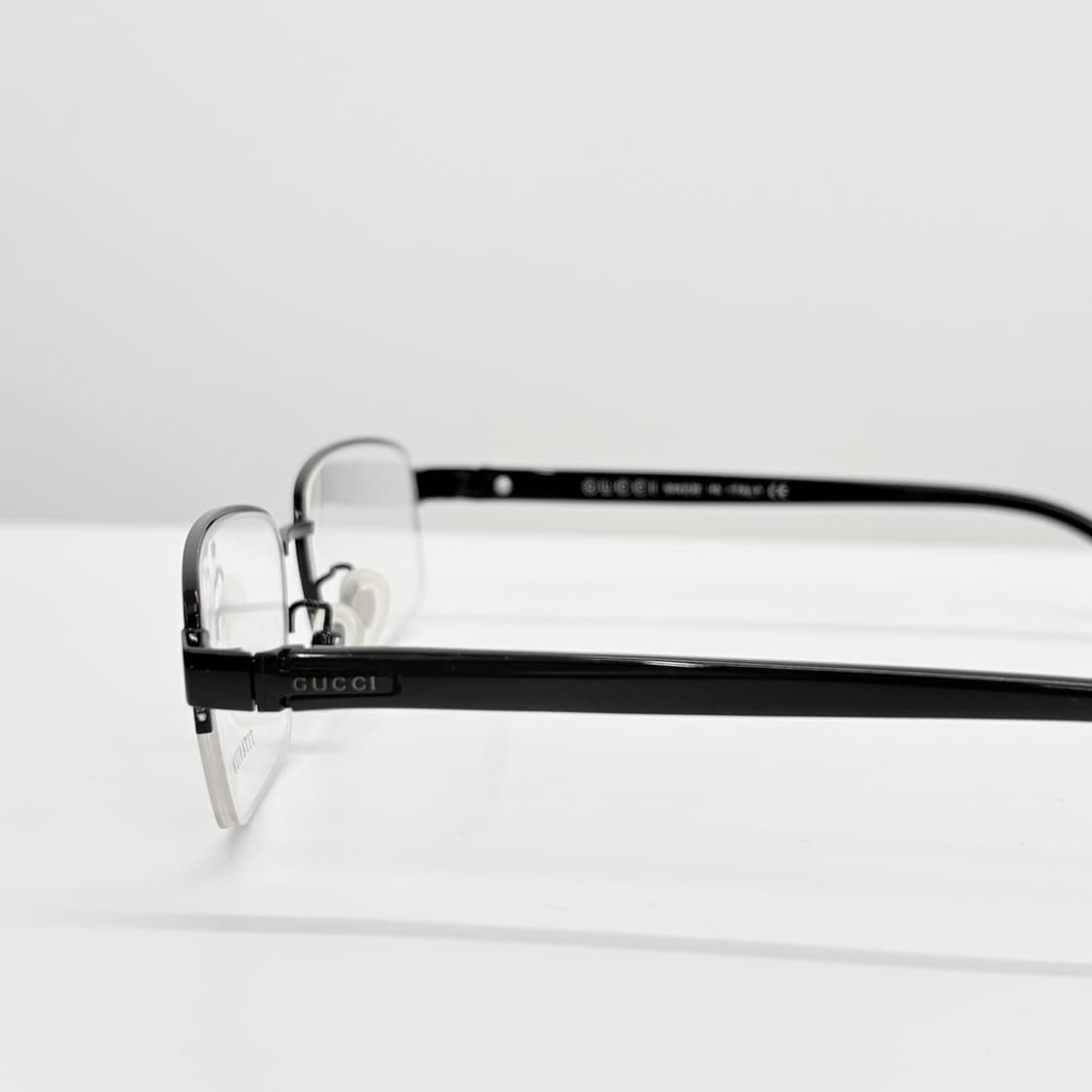 GUCCI 구찌 사각 블랙 반무테 상품이미지6