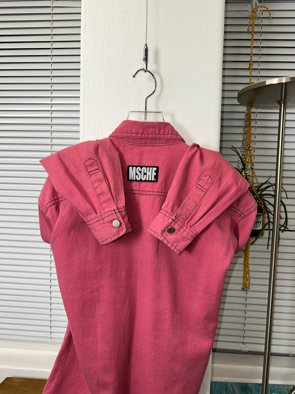 미스치프 워크 셔츠 os 상품이미지5