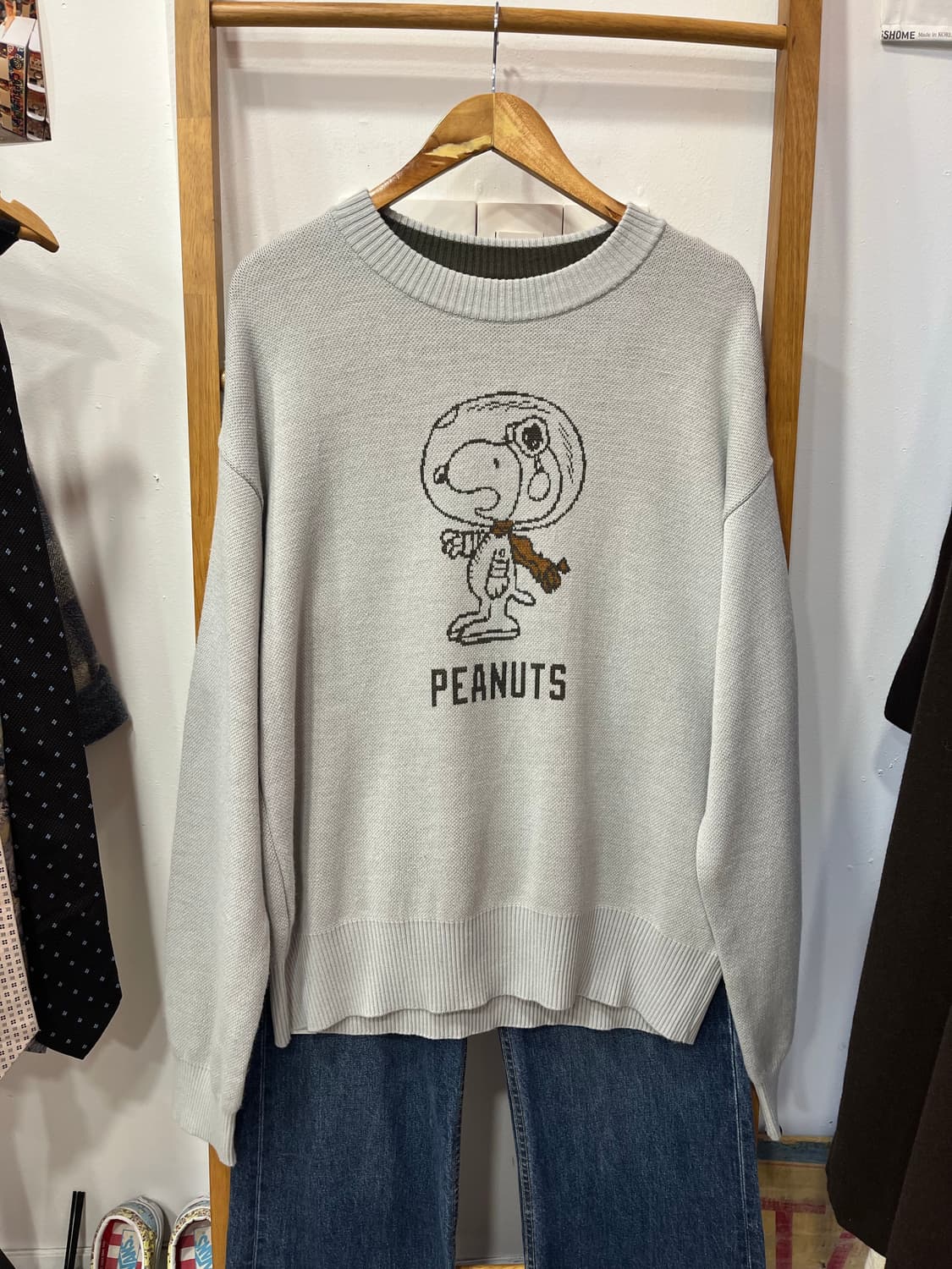 PEANUTS 스누피 니트 상품이미지1
