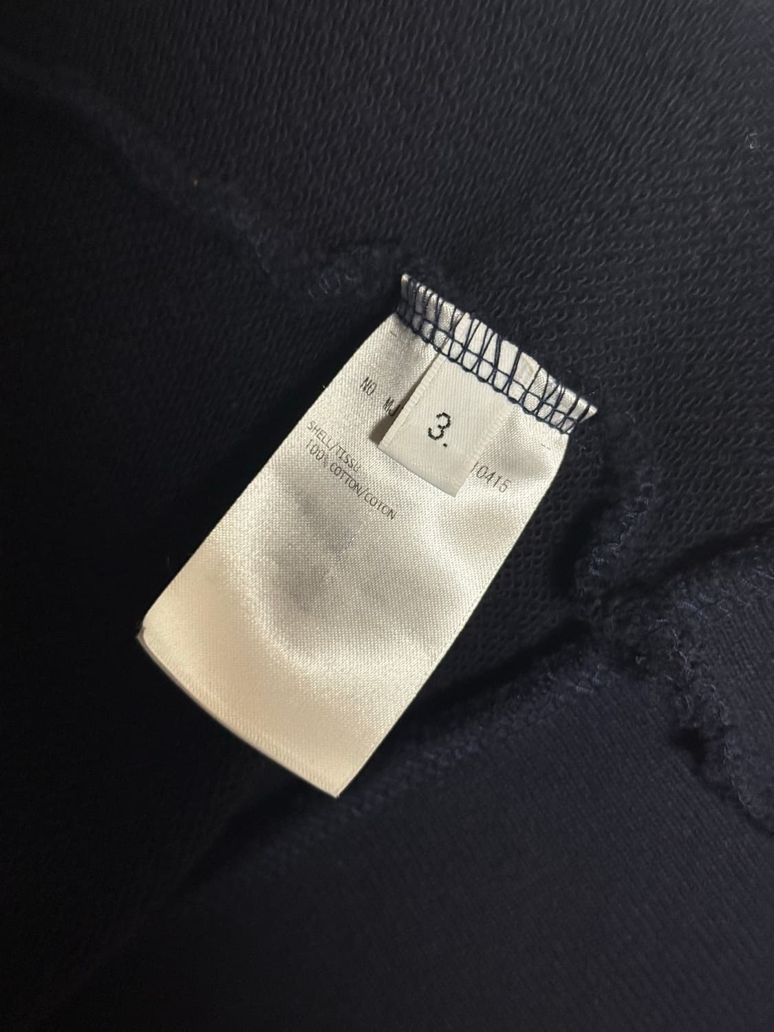 톰브라운 사선완장 후드집업 네이비 상품이미지9