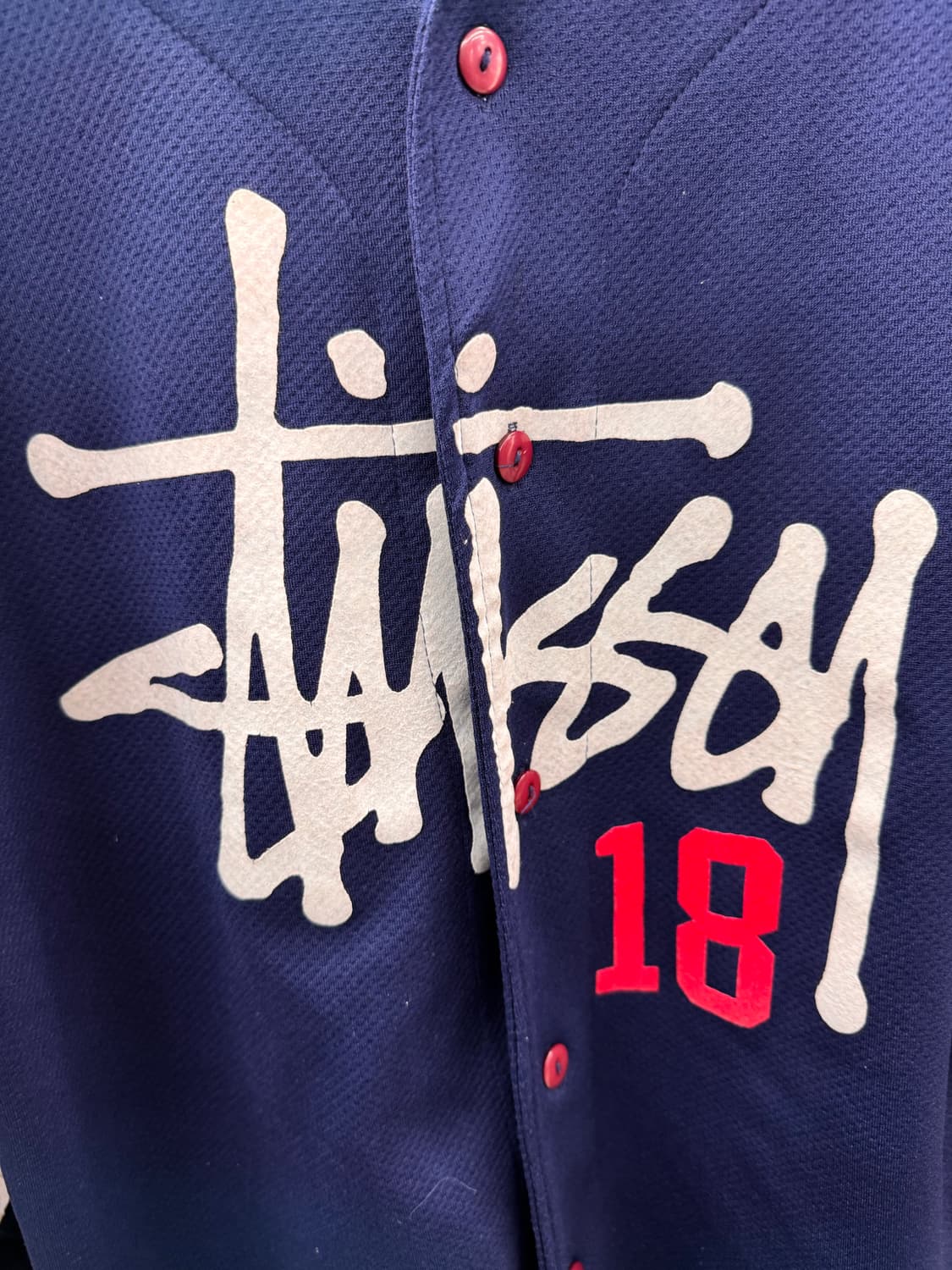 90s stussy 베이스볼 반팔 스투시 상품이미지5
