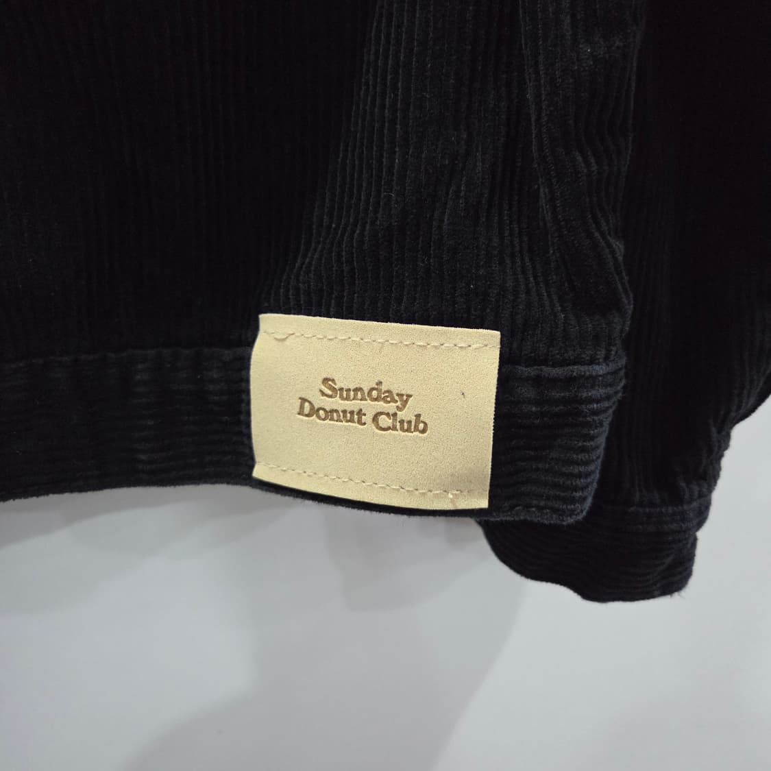 선데이도넛클럽 키즈 코듀로이 자켓 블랙 110 상품이미지5