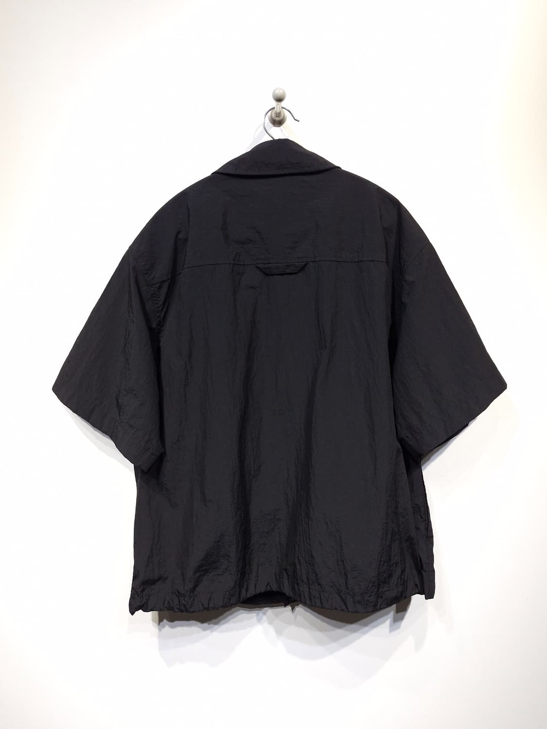 247시리즈(247SERIES)타슬란 유틸리티 하프 슬리브 셔츠 블랙 상품이미지5