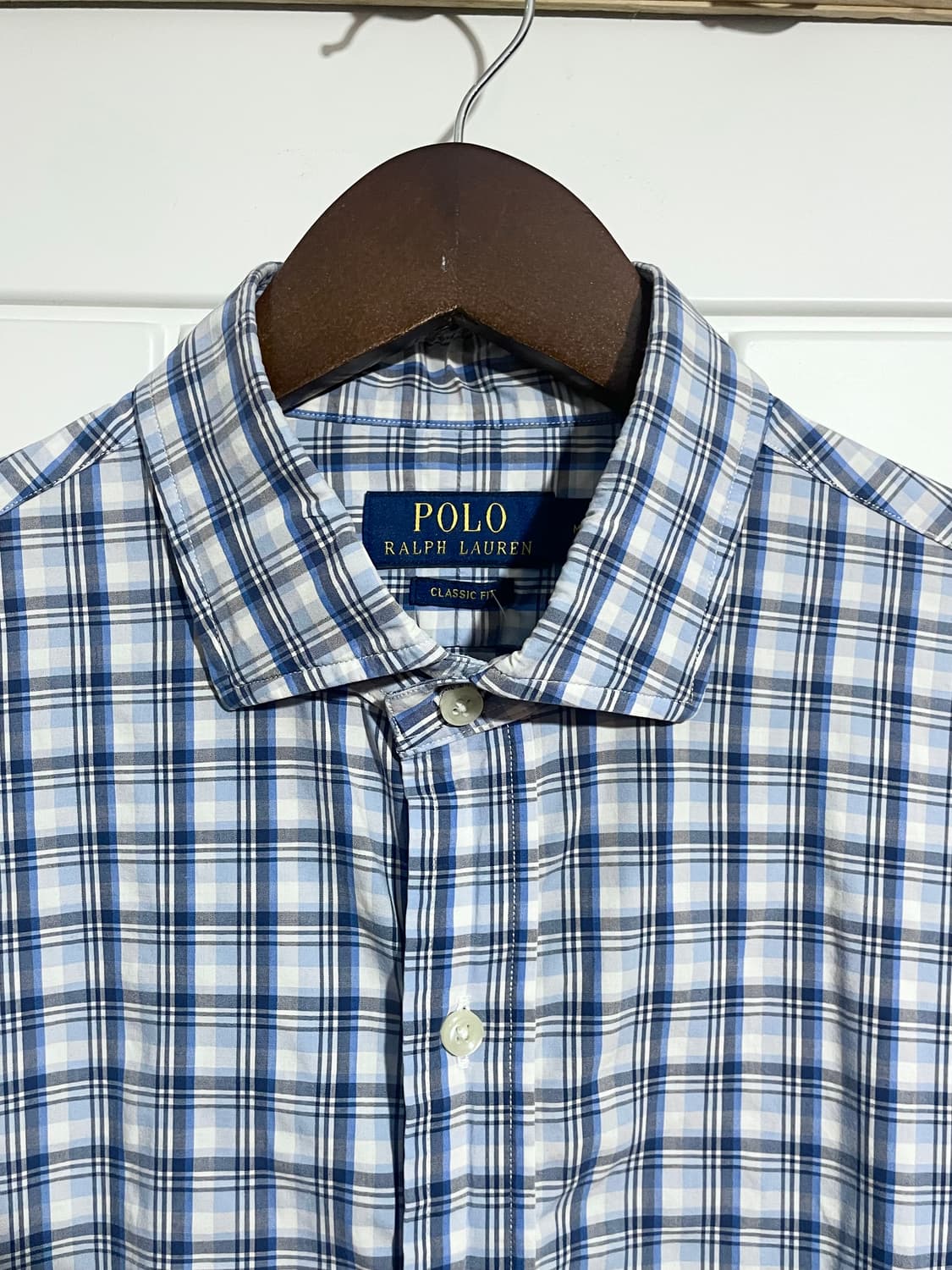 클래식핏 체크셔츠 신형 큐알 상품이미지6