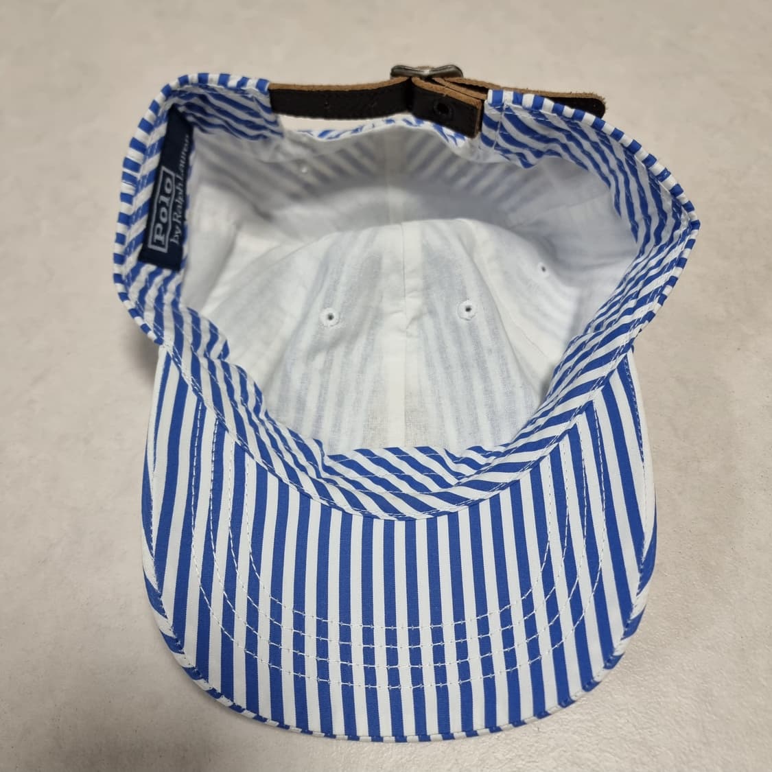 폴로 랄프로렌 스트라이프 페인티드 볼캡 상품이미지5