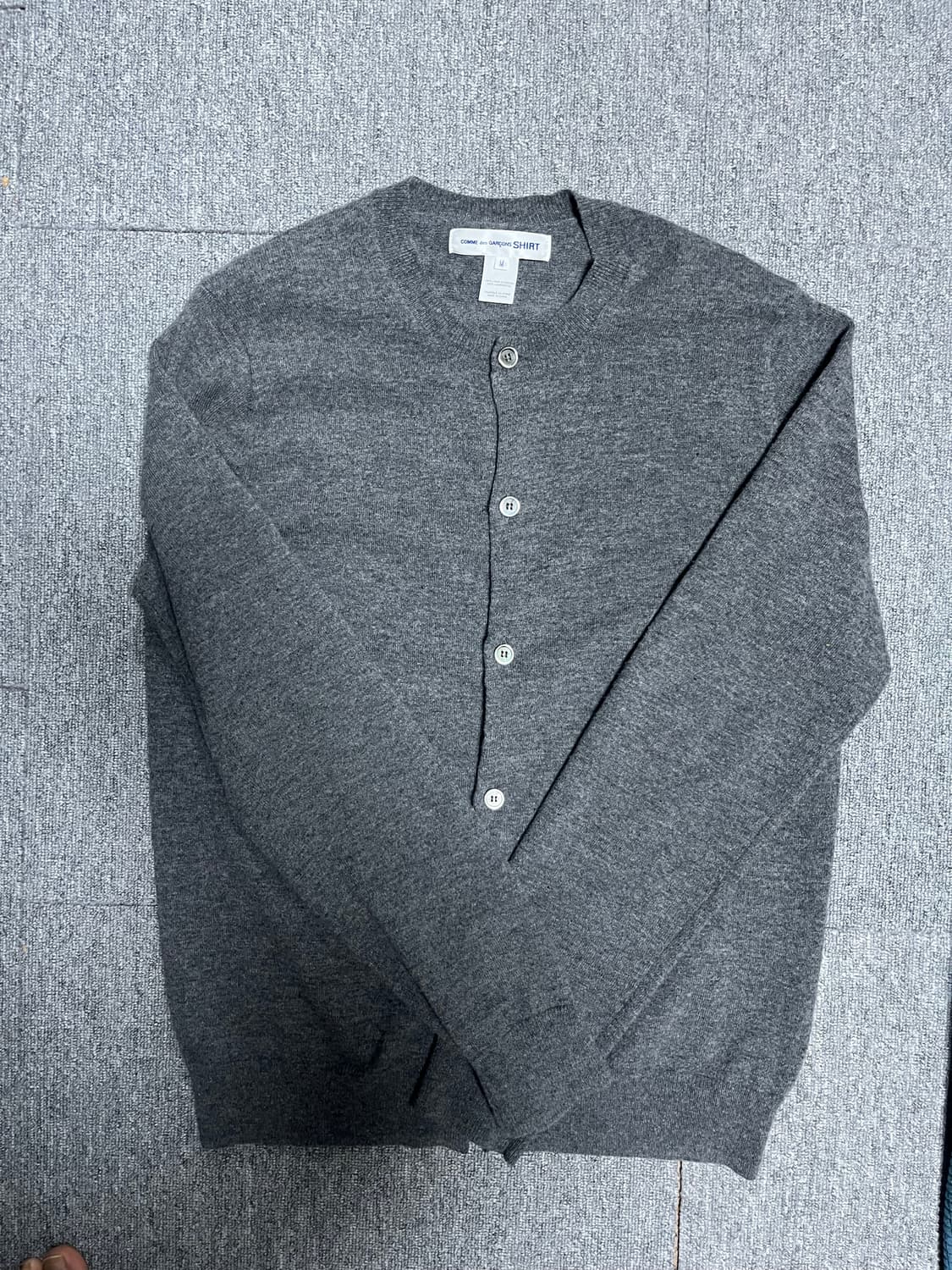 [m] Comme des garcons shirt wool 가디건 상품이미지1