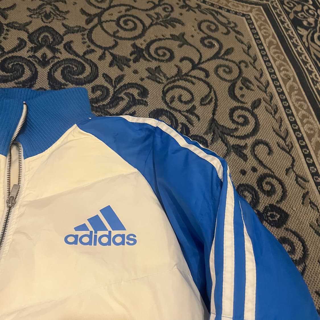 85 아디다스 화이트 트랙 패딩/W2239 상품이미지2