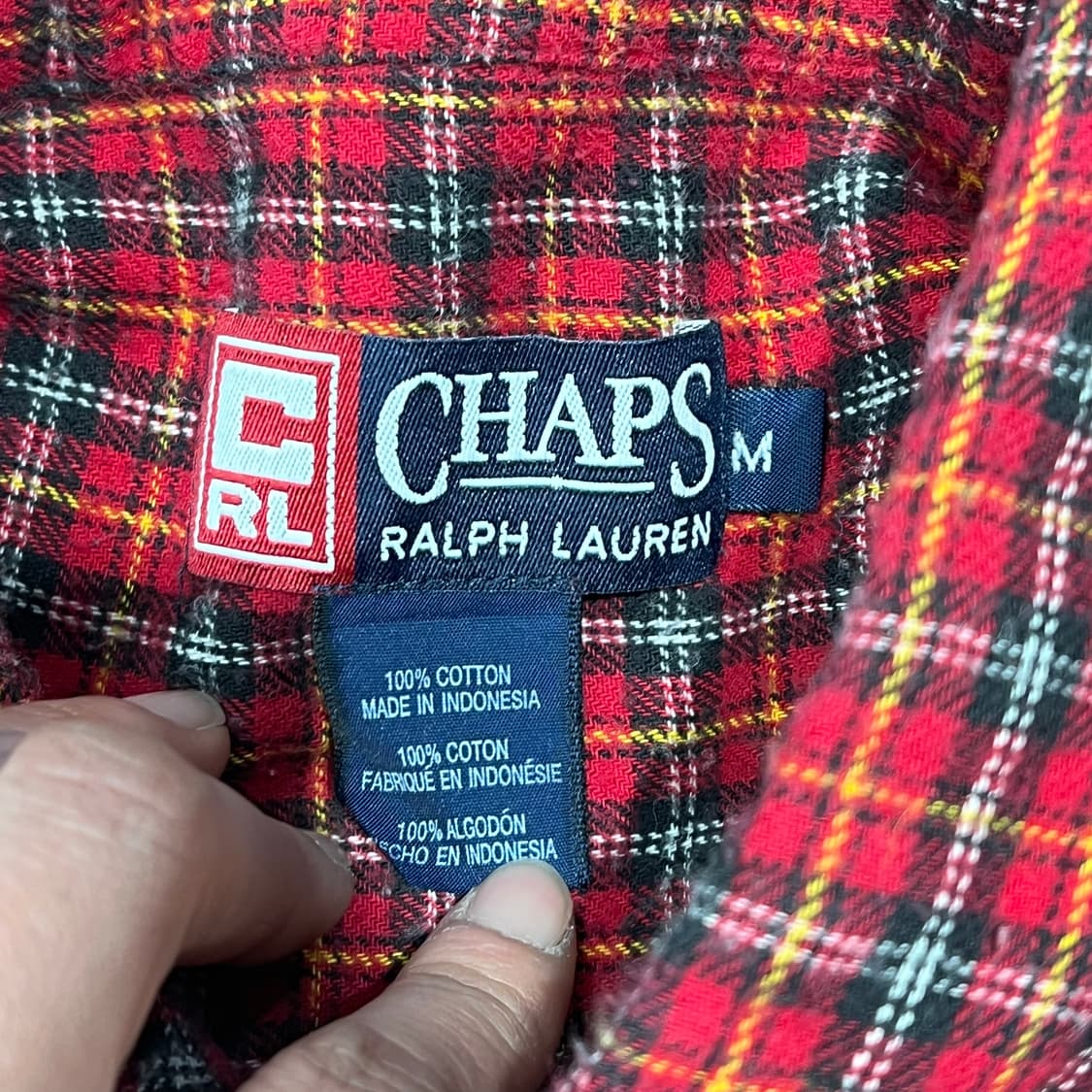 챕스랄프로렌 플란넬 체크셔츠 s09321 상품이미지6