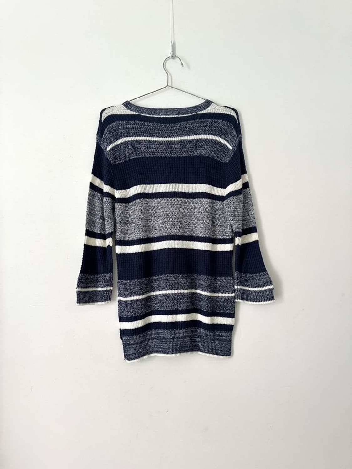 TAKEO KIKUCHI stripe knit / navy 상품이미지3