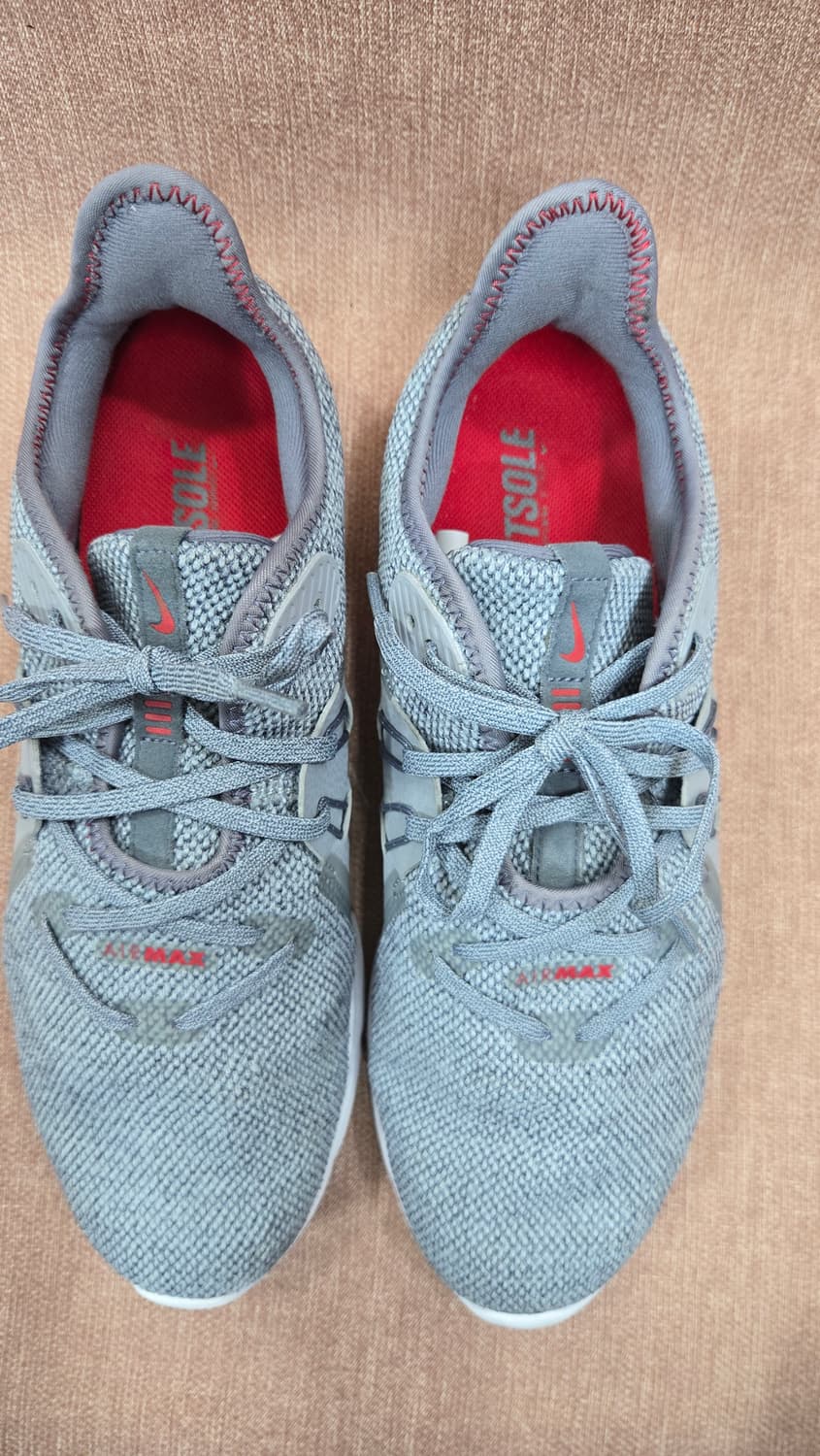 나이키 265mm- 에어 맥스 시퀀스 3 회색 및 빨간색 스니커즈 상품이미지2