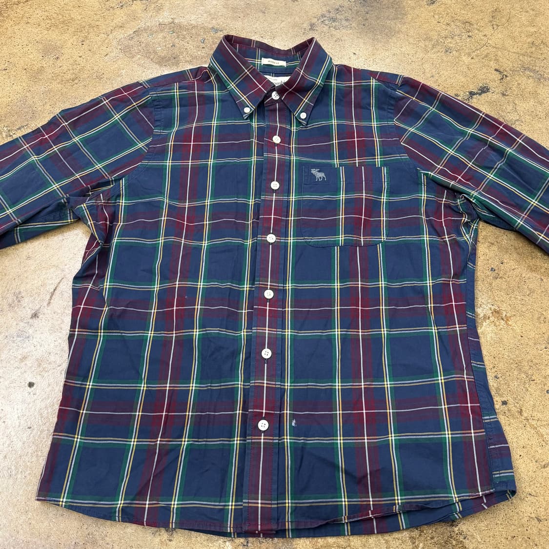 아베크롬비 체크 셔츠  상품이미지3