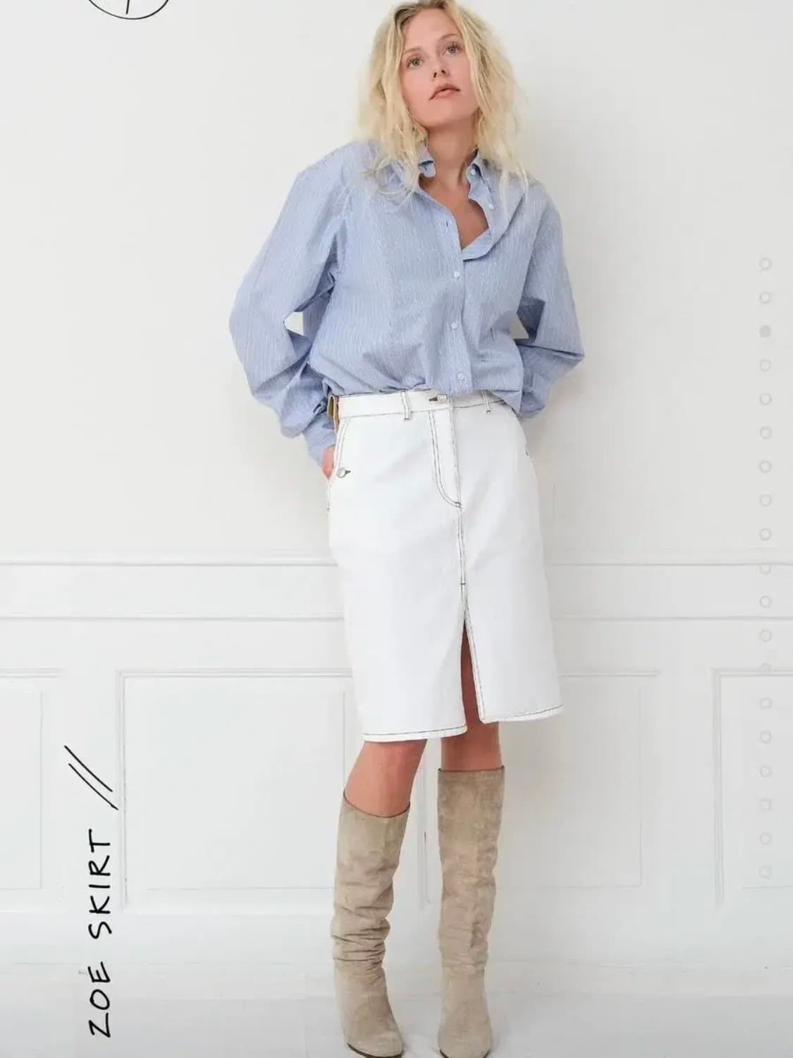 Saks potts 삭스파츠 zoe 스커트 상품이미지2