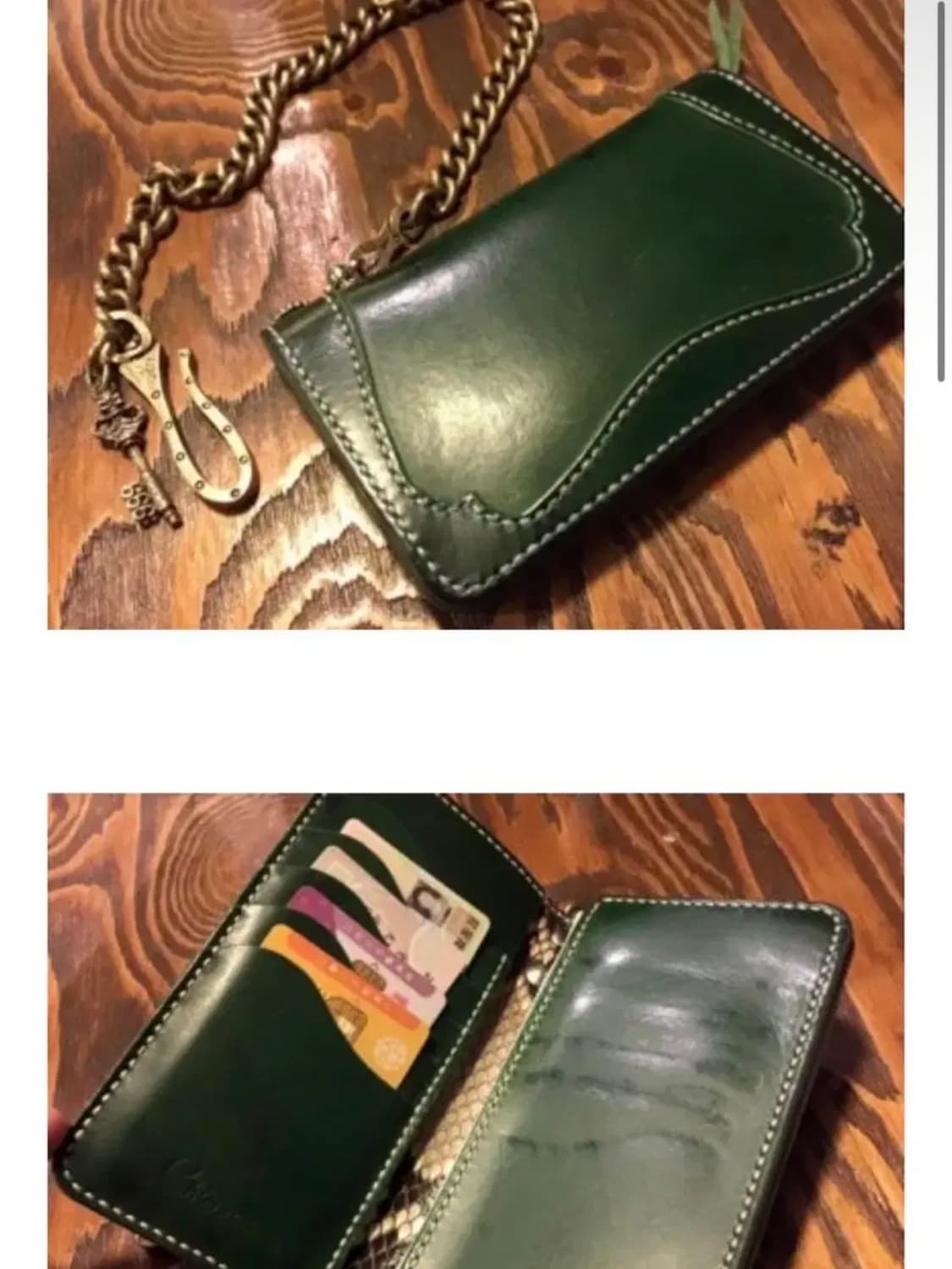 레더키메라 가죽 에이징장지갑 상품이미지10