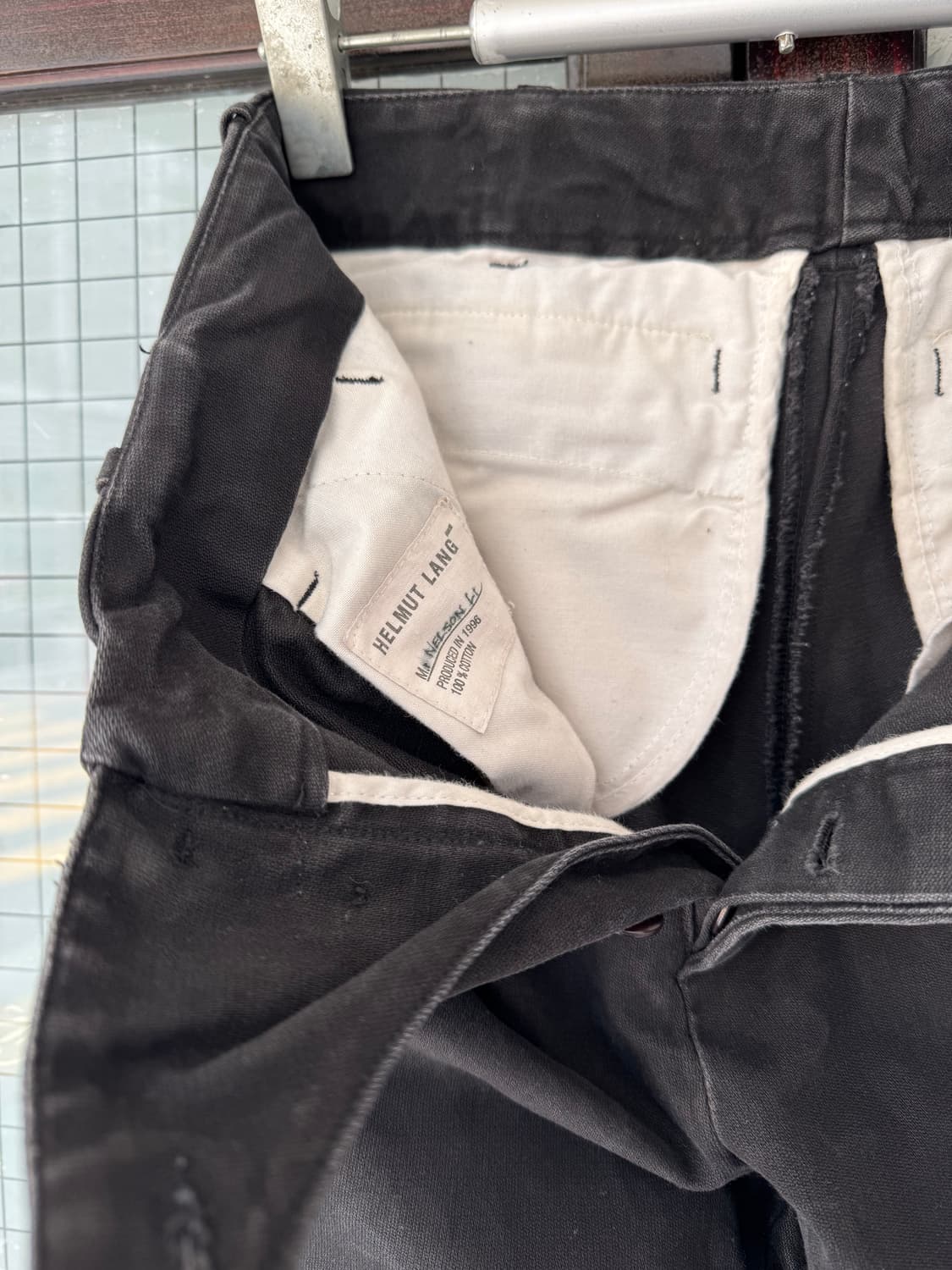 헬무트 랭 1996 본디지 스트랩 팬츠 상품이미지9