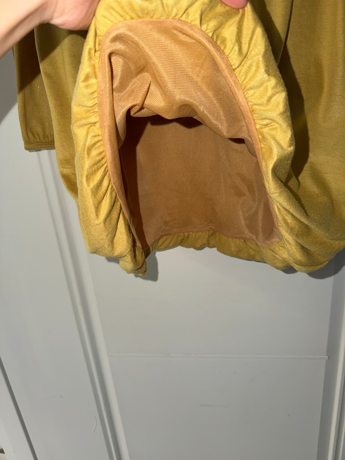 일본빈티지 엘로우 프릴 롱슬리브 상품이미지9