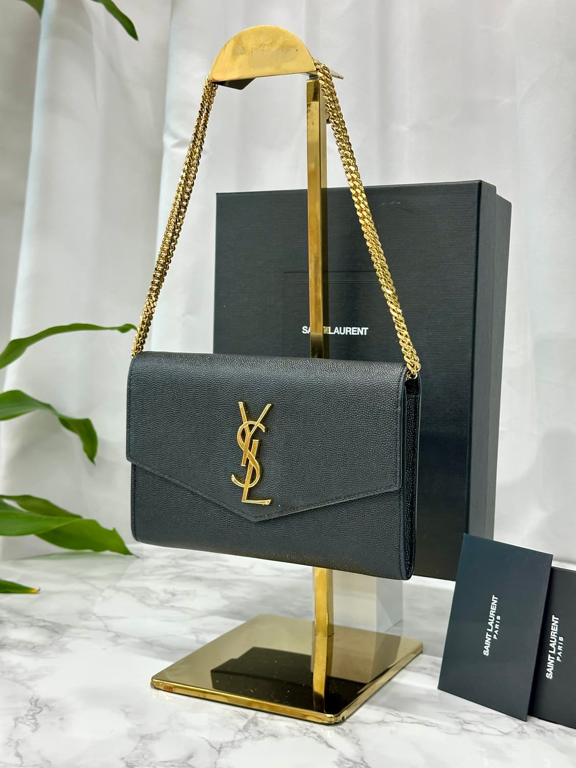 [정품] 생로랑 업타운 체인숄더백 금장 상품이미지3