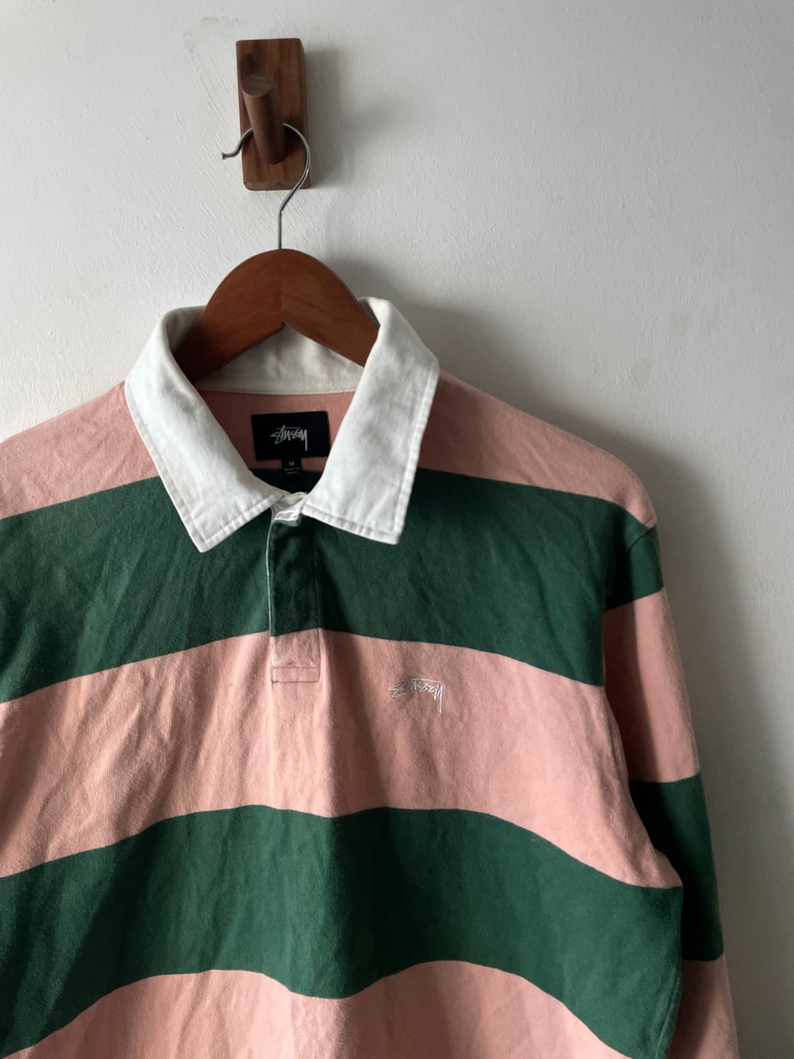 스투시 스트라이프 럭비 티셔츠 상품이미지4