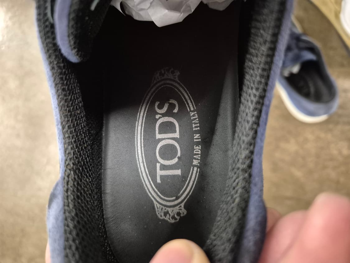 TOD'S 토즈 스웨이드 스니커즈 블루 5 상품이미지7