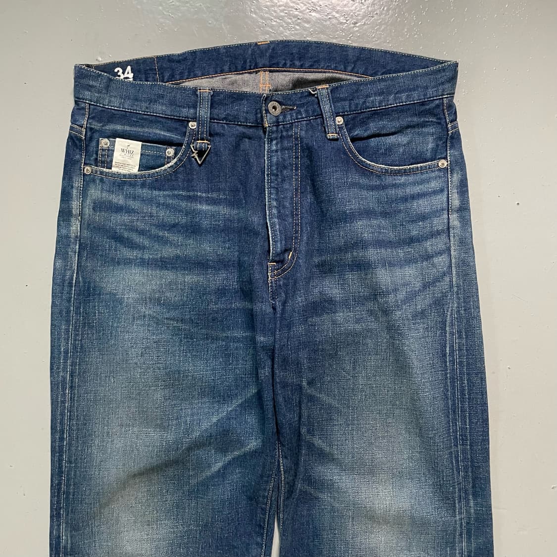 Whiz Limited Back Cinch Selvage Denim 상품이미지2