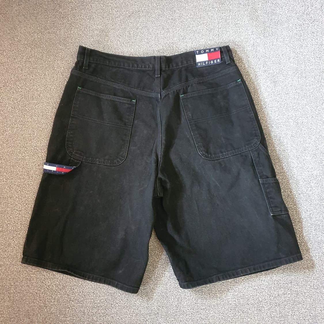 90s타미 힐피거 빈티지 카펜터 데님 숏팬츠 상품이미지8