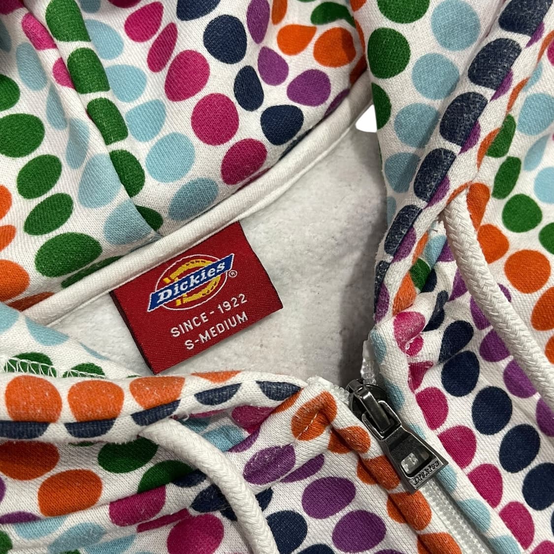 디키즈 멀티컬러 도트 후드집업 상품이미지4