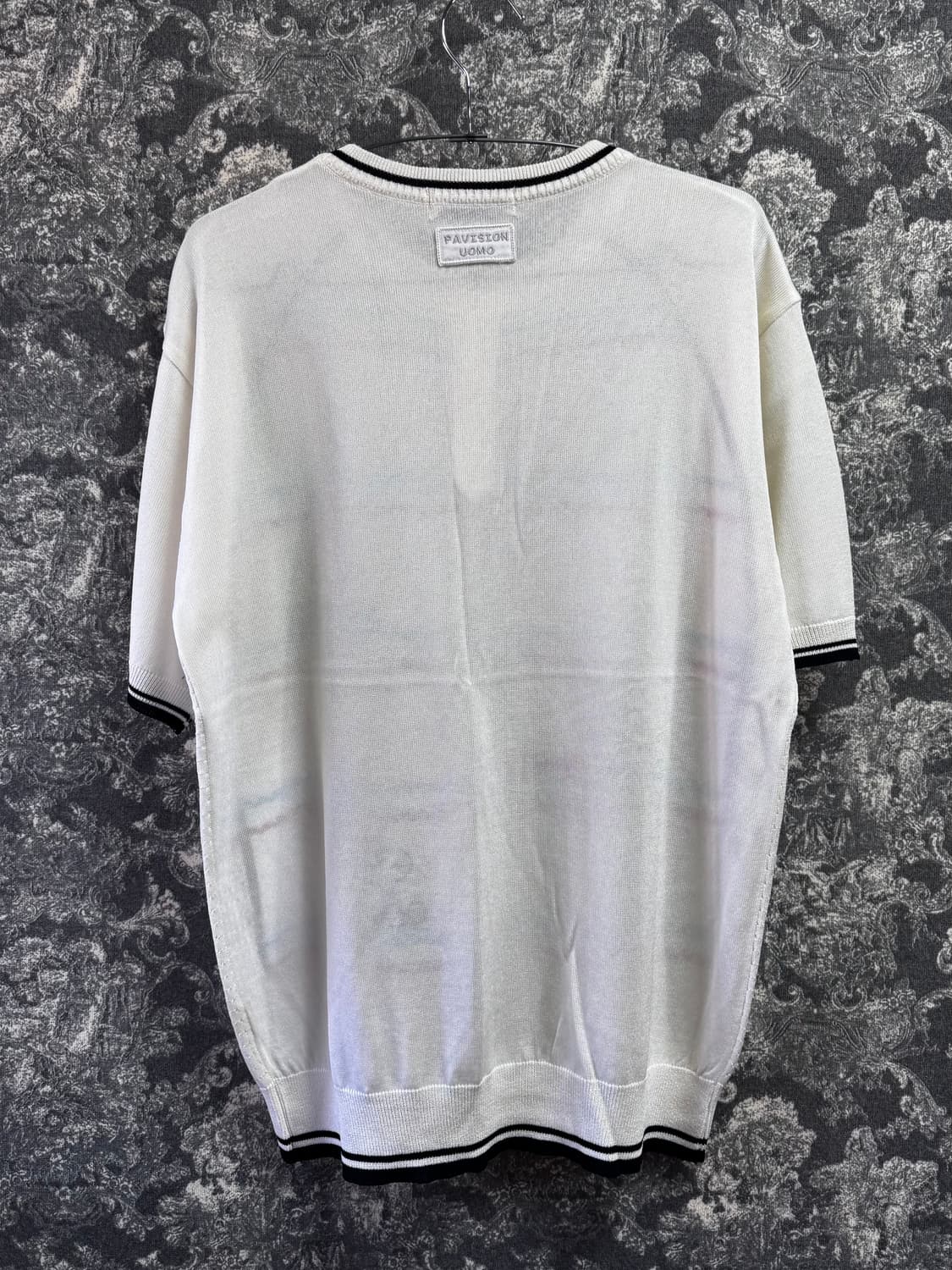 favision uomo 스누피 니트 반집업 반팔 상품이미지4