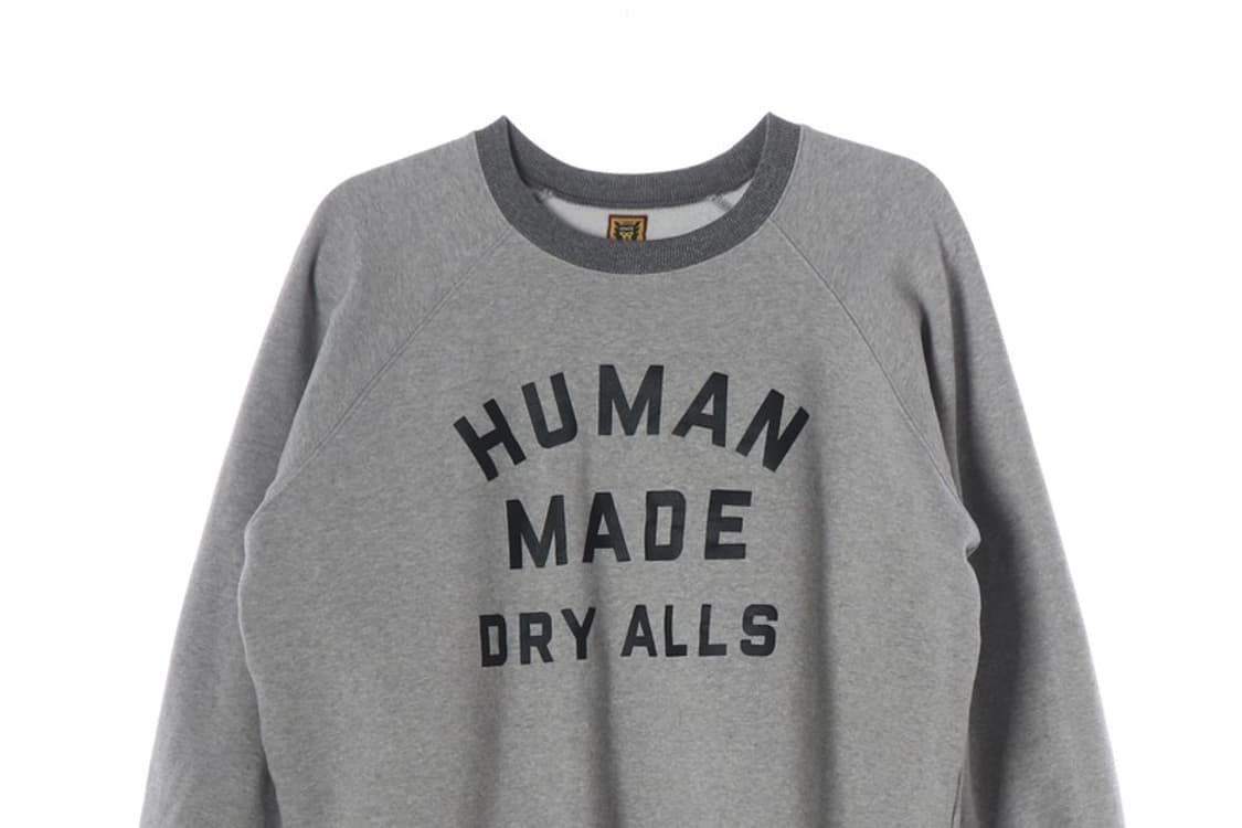 휴먼메이드 드라이 올스 레터링 맨투맨 L 상품이미지3