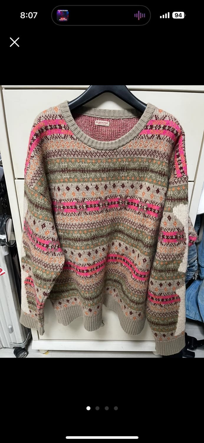 캐피탈 페어아일 니트 상품이미지1