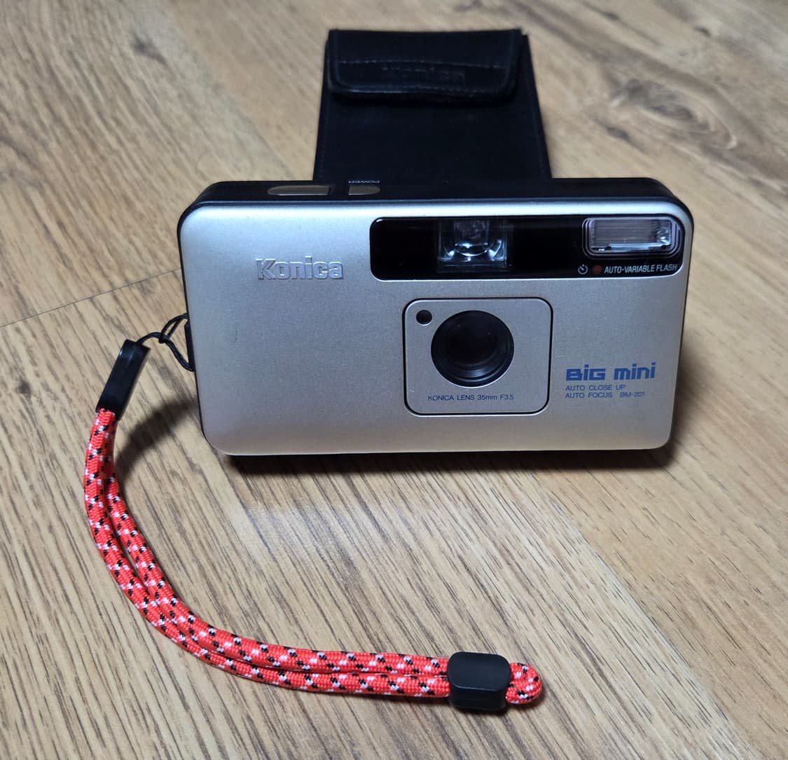 코니카 빅미니 BM-201 그레이컬러(BTS 뷔 필카) 상품이미지1