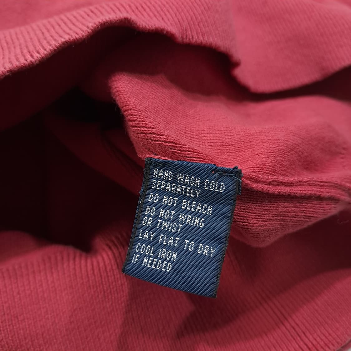 CL363 L 폴로 00s 코튼 레드애플 니트 스웨터 상품이미지5