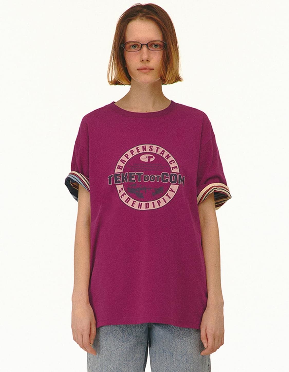 Teket 새상품 Lucky Tee Magenta S사이즈 상품이미지1