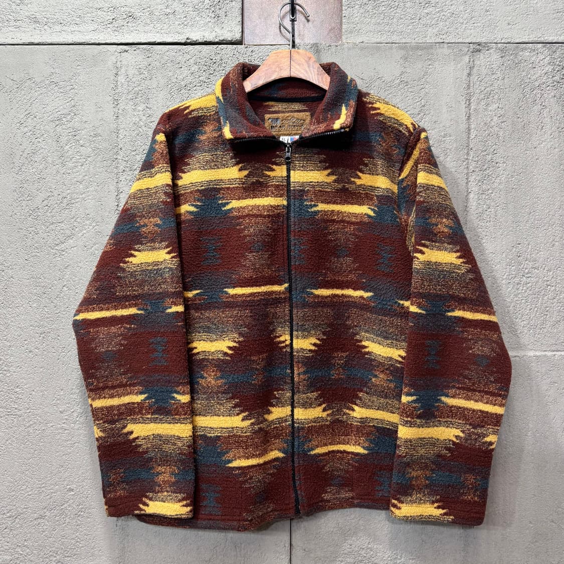 베어리지 치마요 후리스 집업 made in USA (L)   상품이미지2