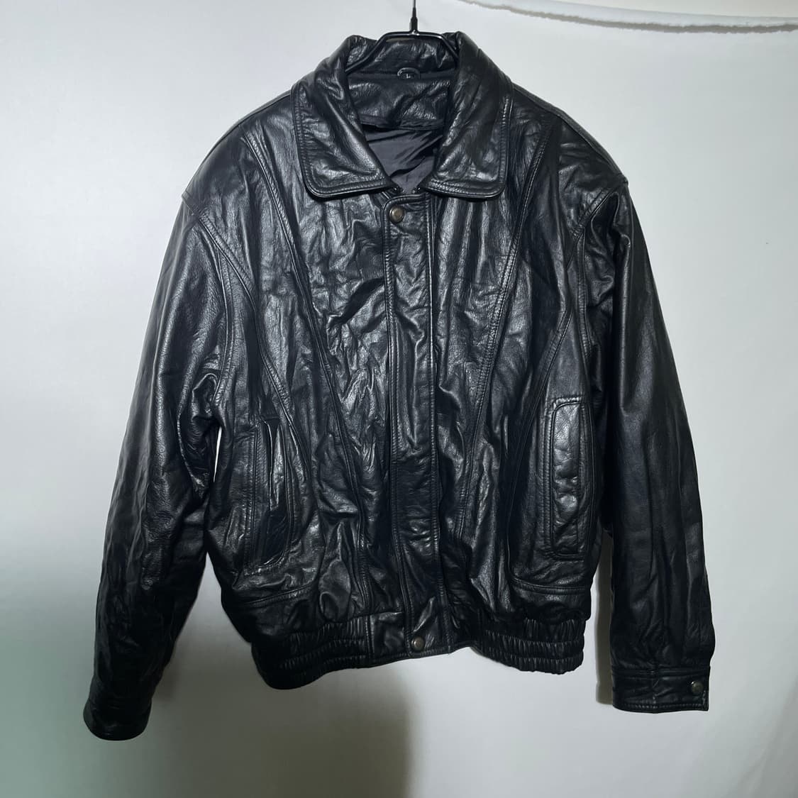 L)VTG 오버핏 양가죽 자켓 레더자켓 상품이미지2