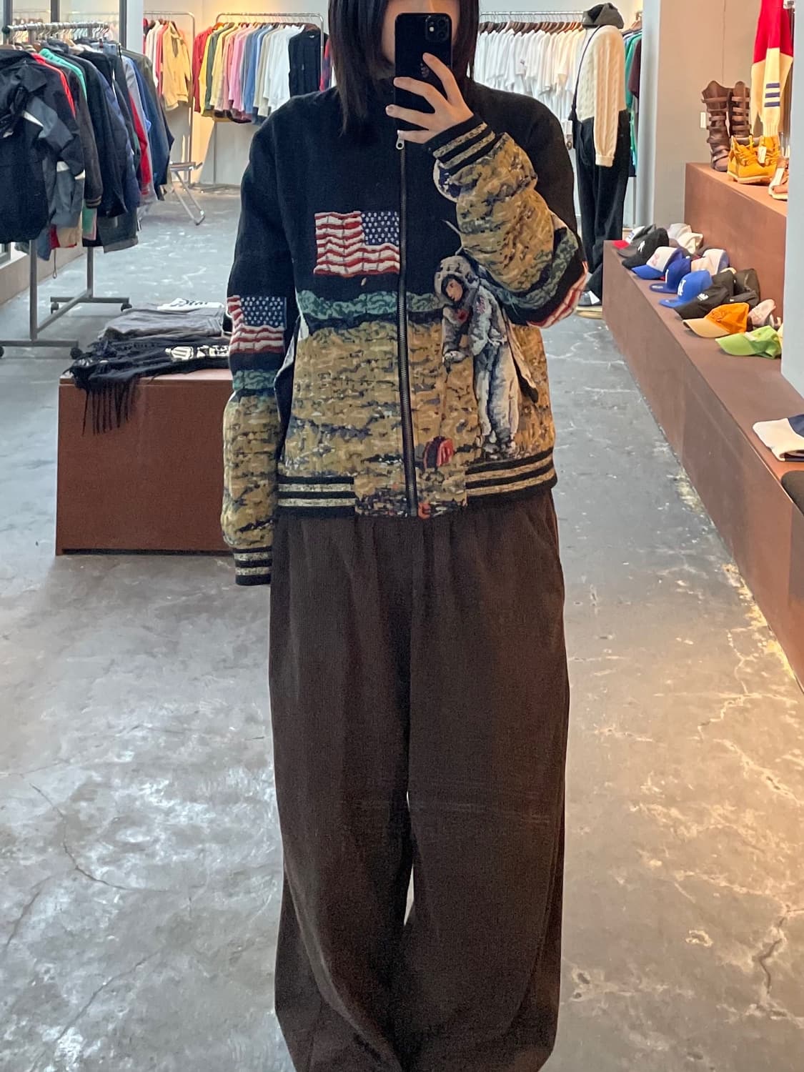 빈티지 U.S.A 아스트로너트 우주탐사 바라쿠타 자켓 H1009 상품이미지1