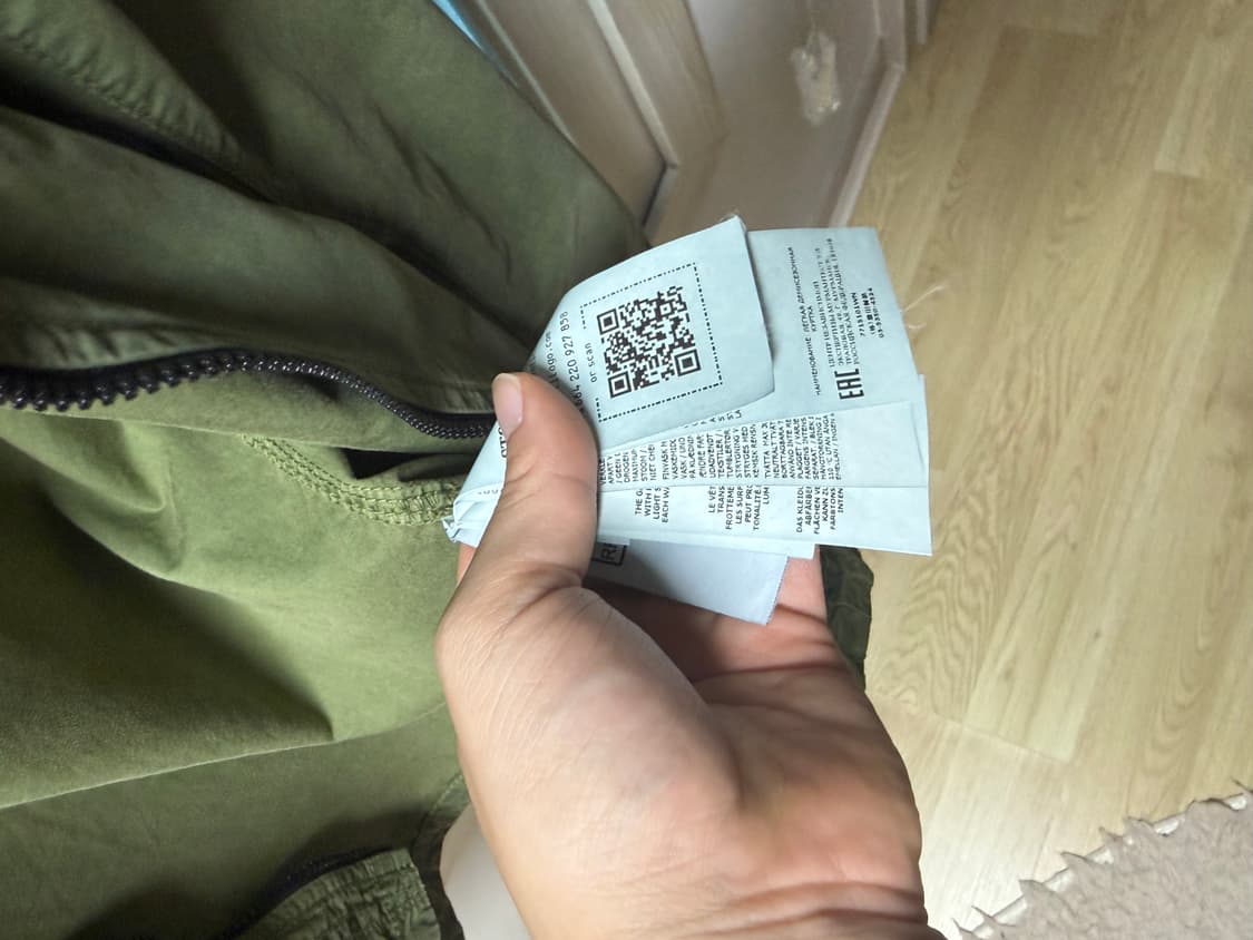 스톤아일랜드 22fw 오버셔츠 카키색 xl  상품이미지6