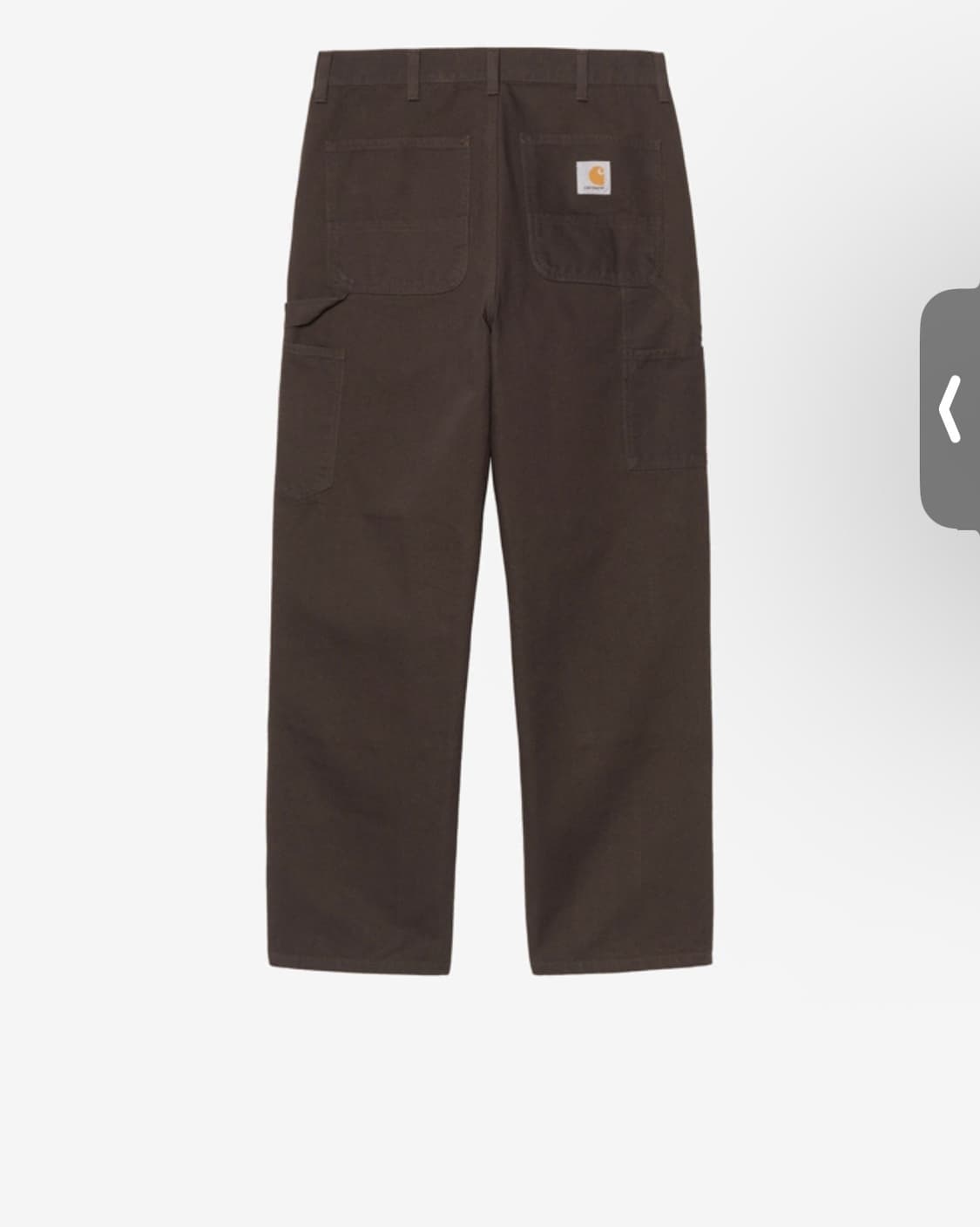 32/32 칼하트윕 더블니 디어본 토바코 스톤 캔버스 상품이미지3