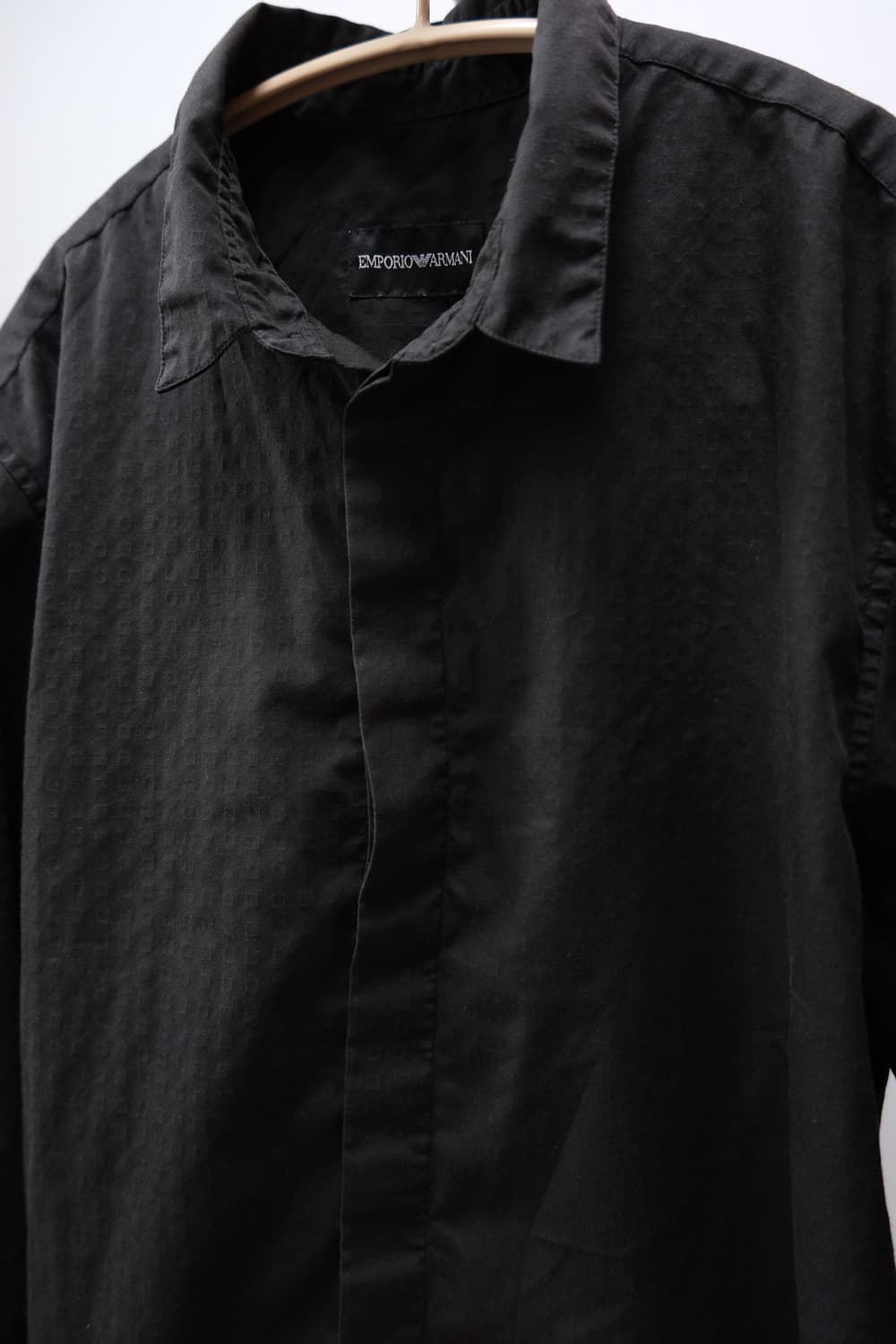 Emporio armani 블랙 셔츠 40 상품이미지4