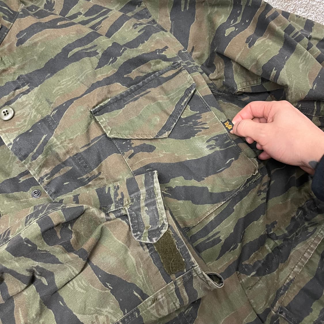 M65 타이거카모 필드 자켓 (L/R) 상품이미지3