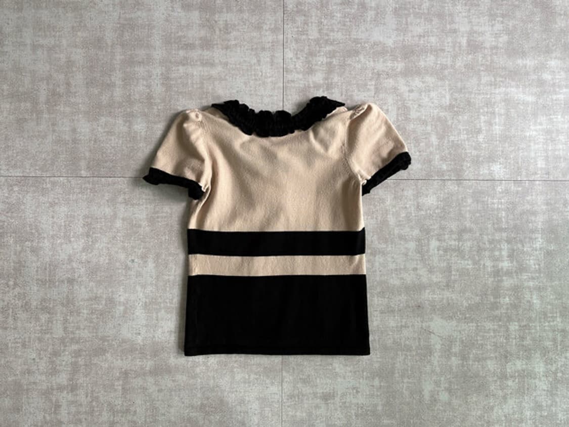 ruffle collar knit top 상품이미지2