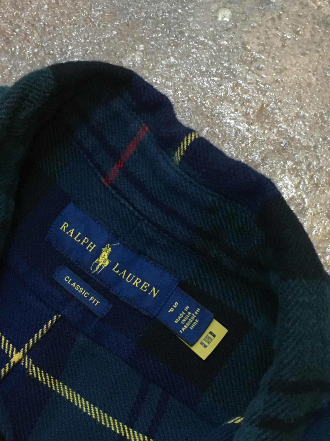 폴로 랄프로렌 클래식 핏 체크 셔츠 상품이미지5