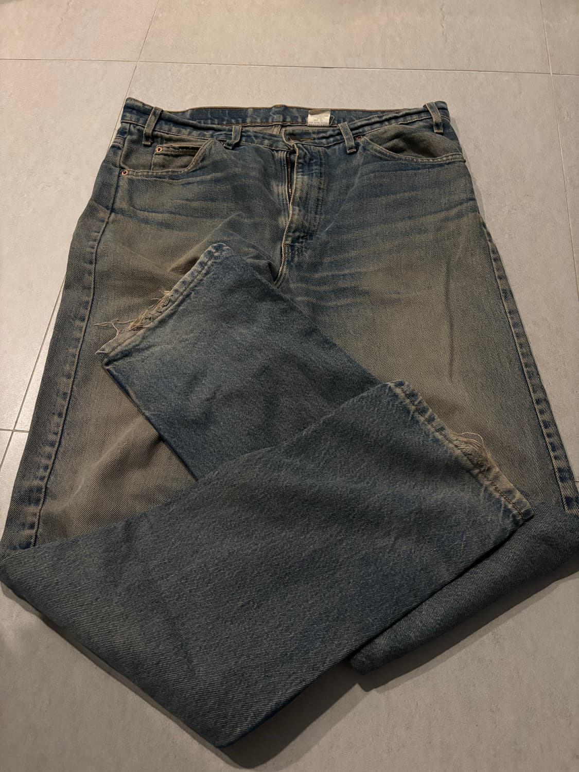  90‘s levis 505 blank orange tab (USA) 상품이미지2