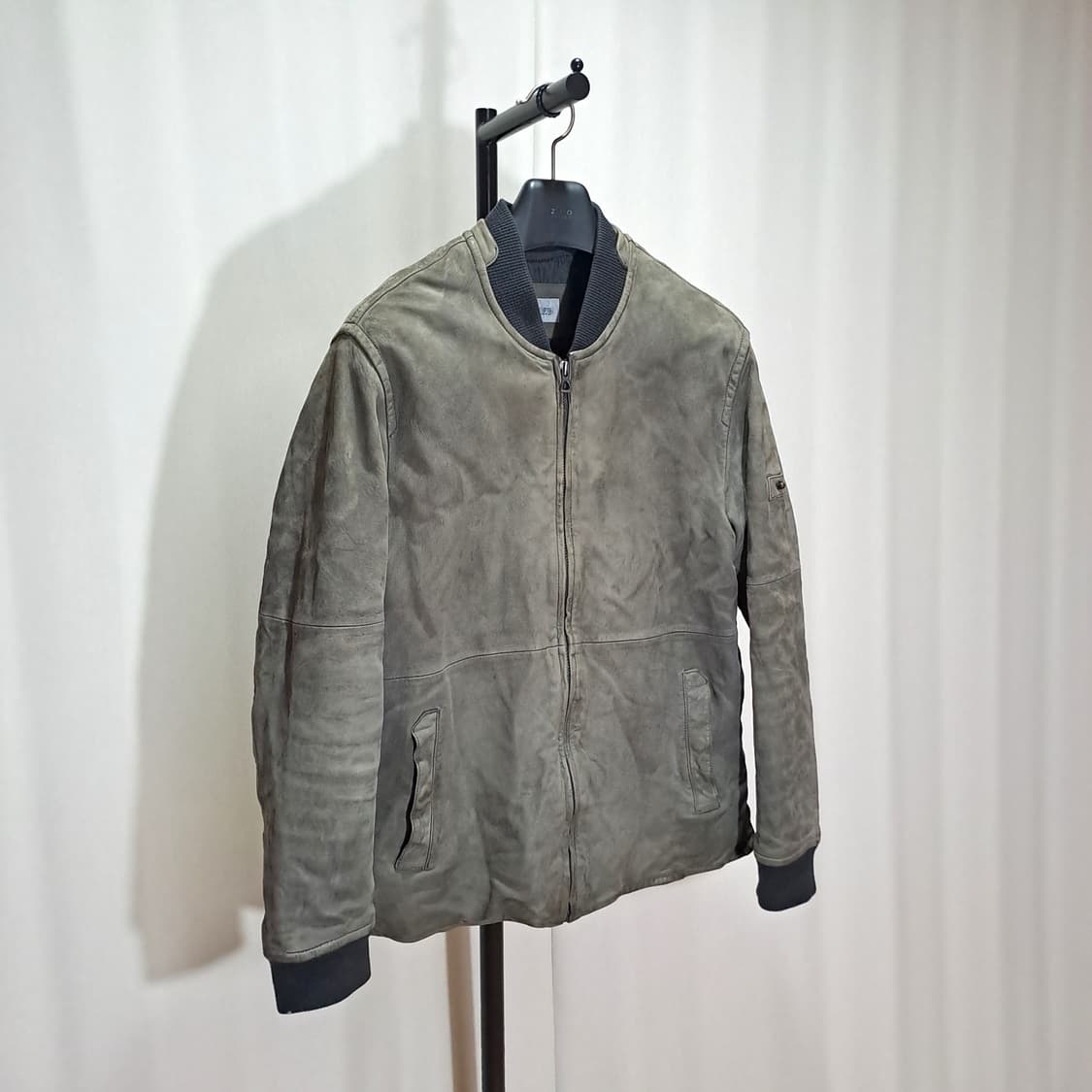 (택포) 시리즈 양가죽 누벅 패딩자켓 105 B261 상품이미지2